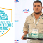 Jake Perrett named Road Freight NSW Professional Driver of the Year
